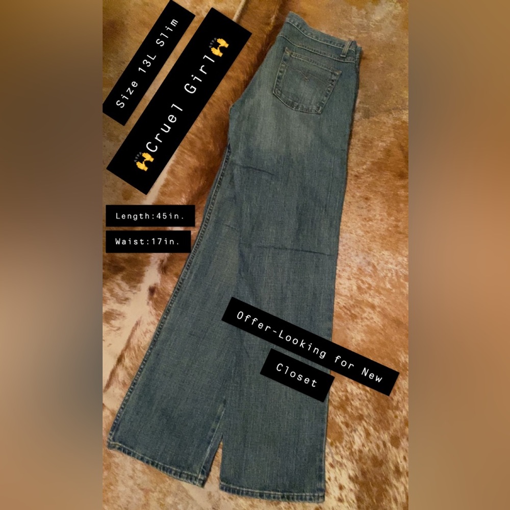 🙌Cruel Girl Jeans-Size 13L🙌